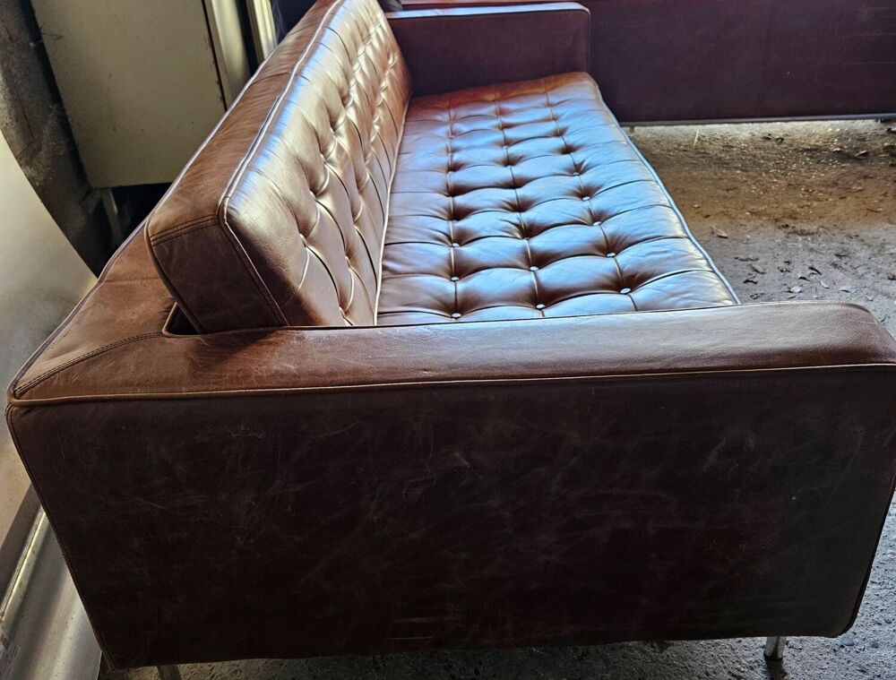 Deux Canap&eacute; style Vintage Maison du Monde Meubles