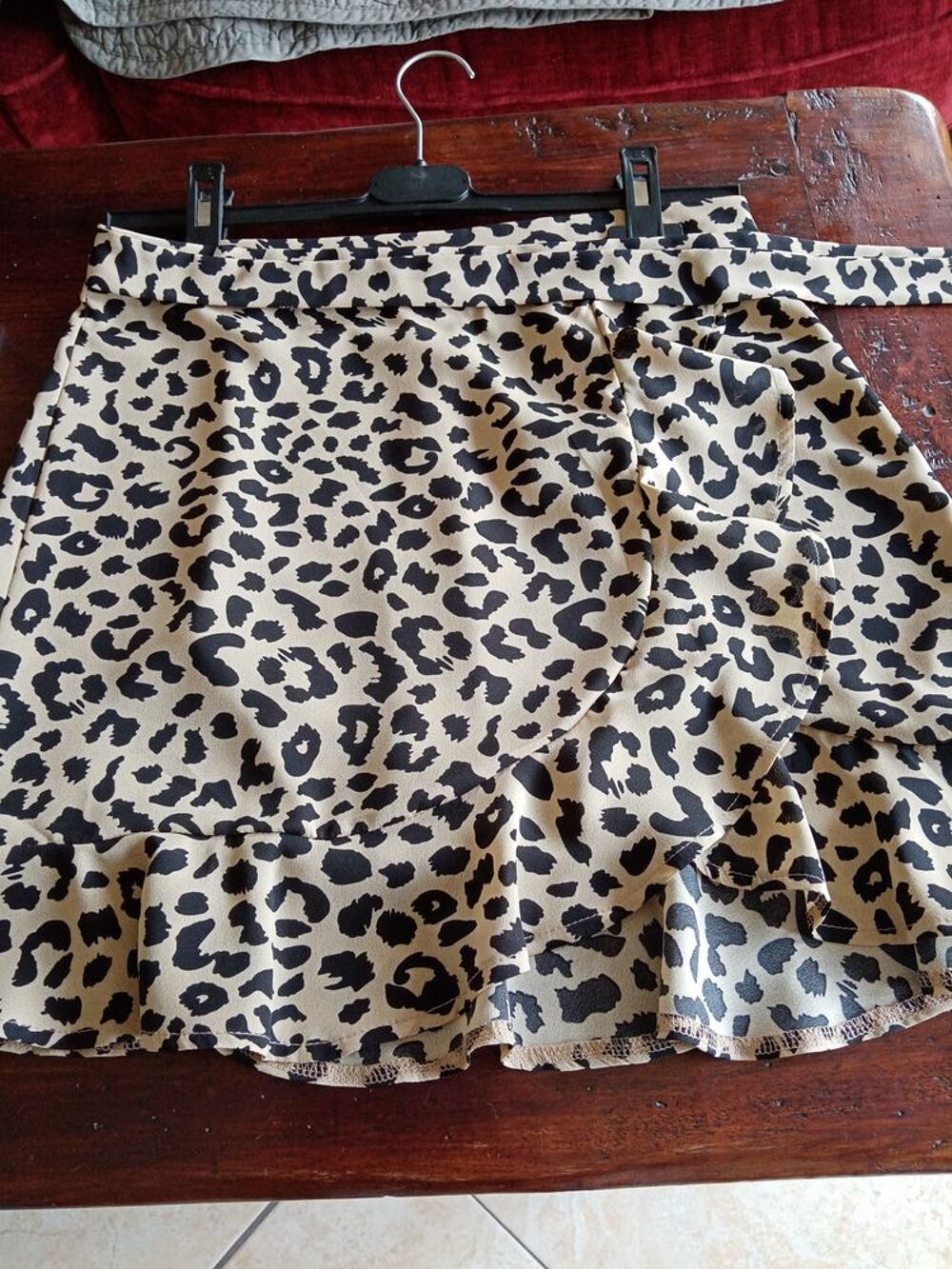 jupe en voile leopard Vêtements