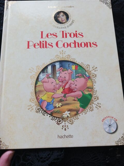Livre  Les Trois Petits Cochons  avec CD - Marlène Jobert 2 Thourotte (60)