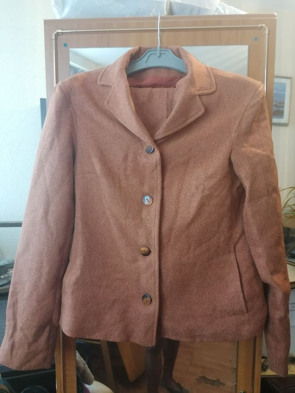 Tailleur femme marron Vêtements