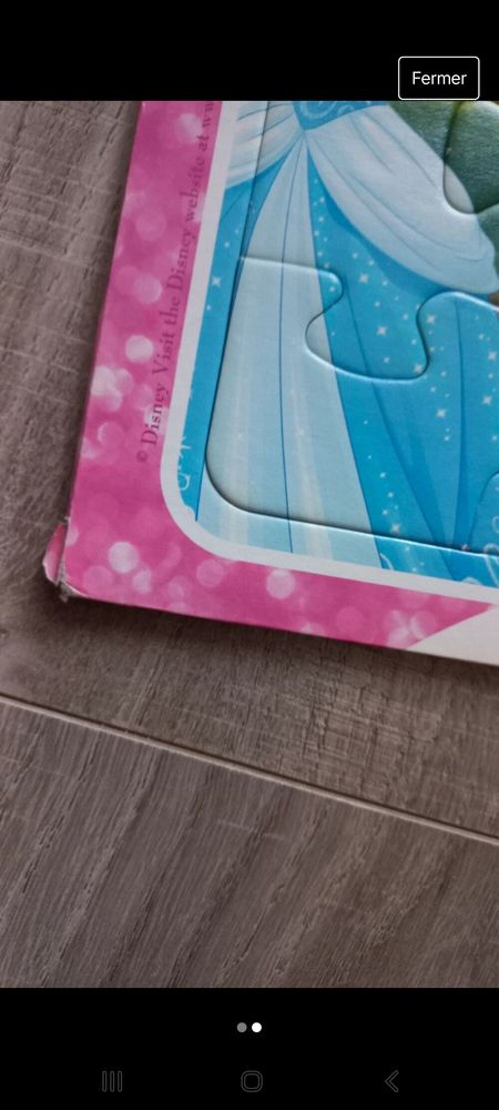 Lot de 2 puzzles disney Jeux / jouets