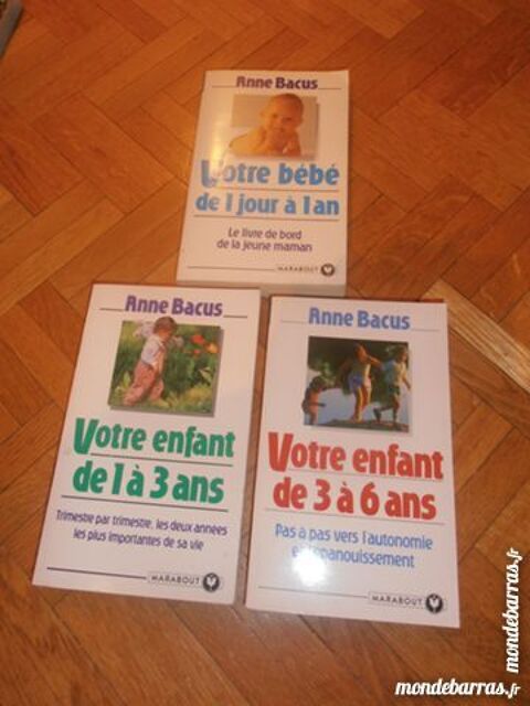 Lot de 3 livres  Votre enfant.  (1) 10 Tours (37)