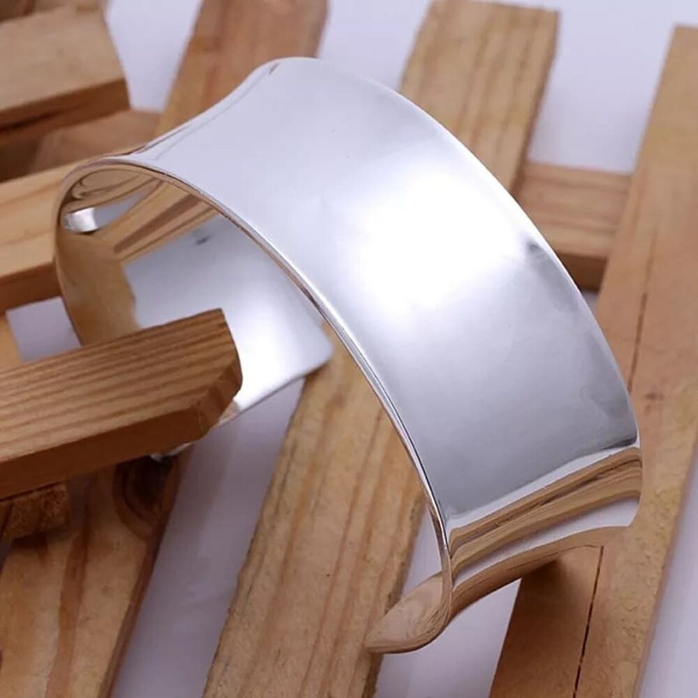 Bracelet manchette argent Bijoux et montres