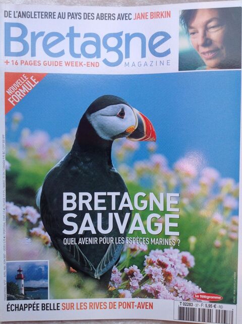 BRETAGNE SAUVAGE N°37 ESPÈCES MARINES etc... Envoi Possible
2 Trégunc (29)
