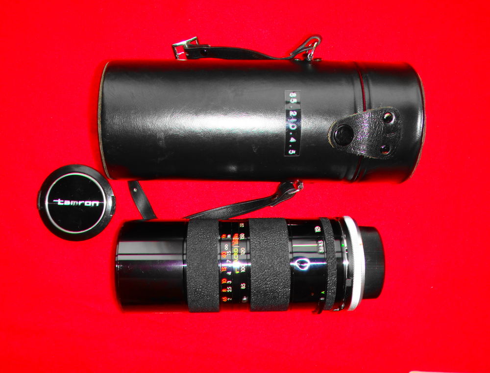 Objectif TAMRON 55mm pour CANON. Zoom Macro 85-210 
Photos/Video/TV