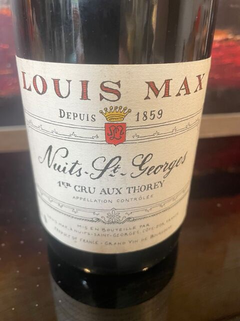 1 Bt Nuits St Georges 1er Cru Aux Thorey, LOUIS MAX 2007 81 Vigneux-sur-Seine (91)