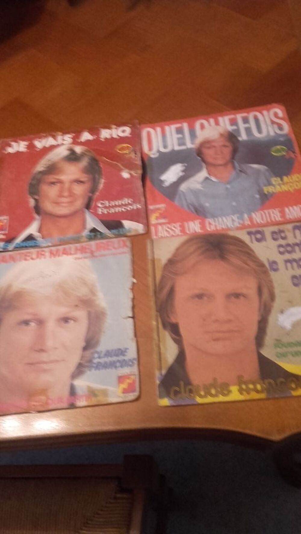 lot de vinyles CD et vinyles