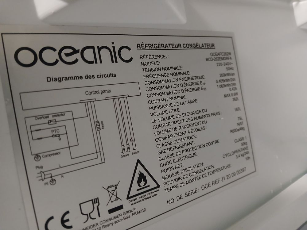 refrigerateur Electroménager