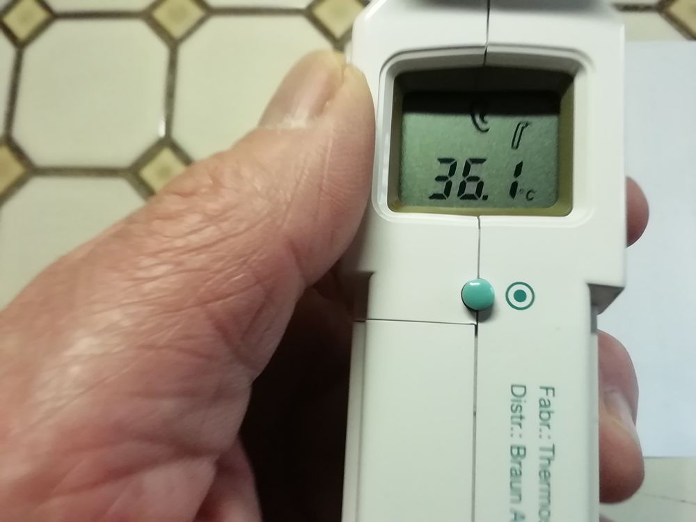 Thermom&egrave;tre instantan&eacute; de Braun Puriculture