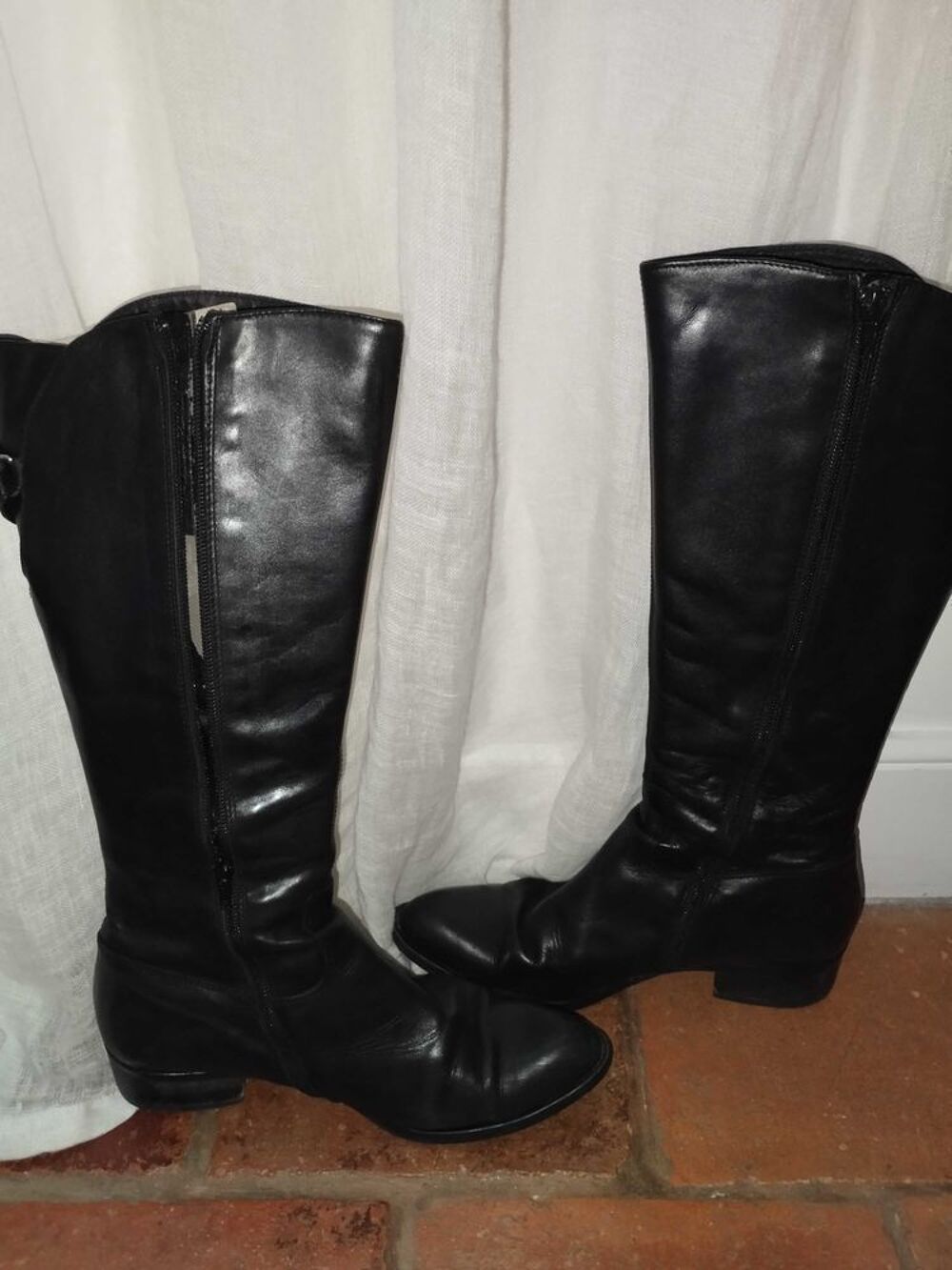 Bottes femme pointure 37 noires Chaussures