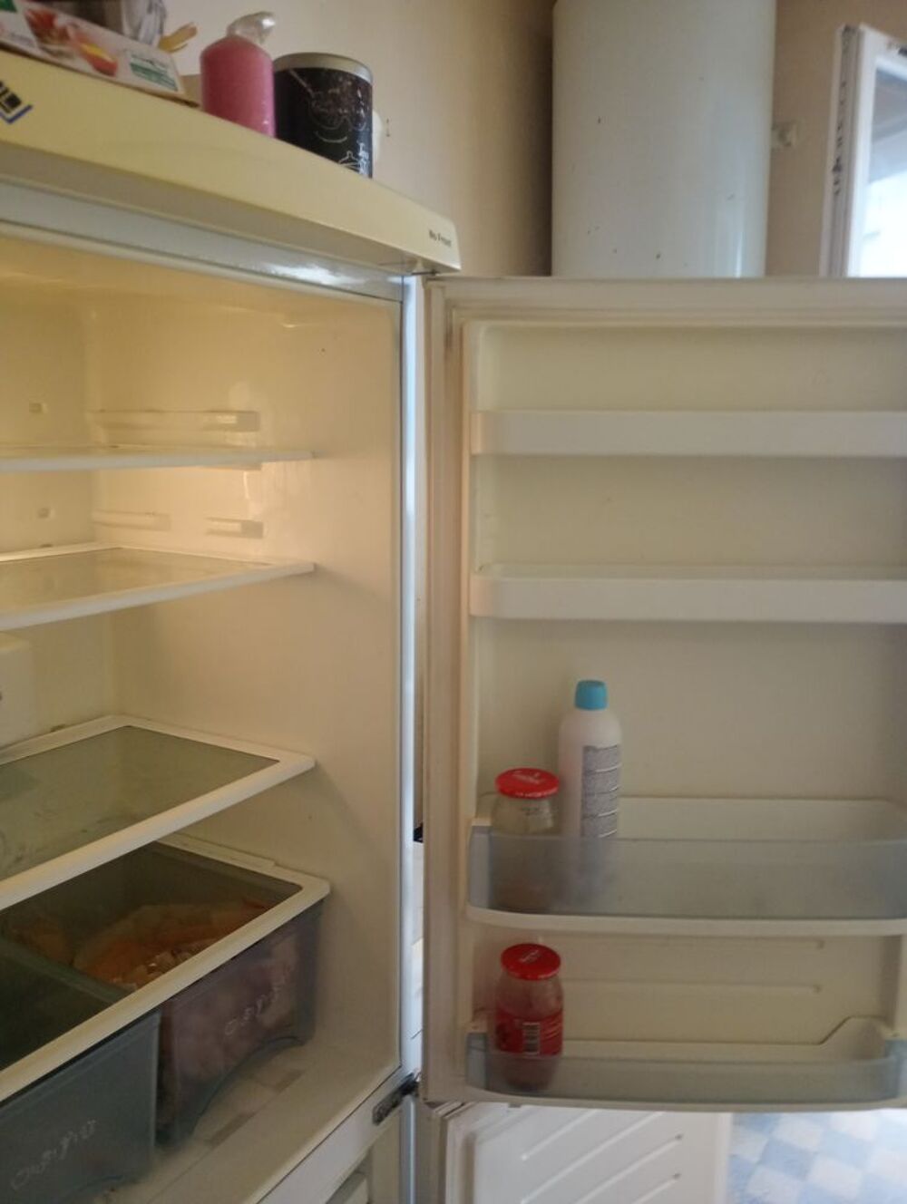 Lot &eacute;lectrom&eacute;nager - Lave-linge + Frigo combin&eacute; - Grenoble Electroménager