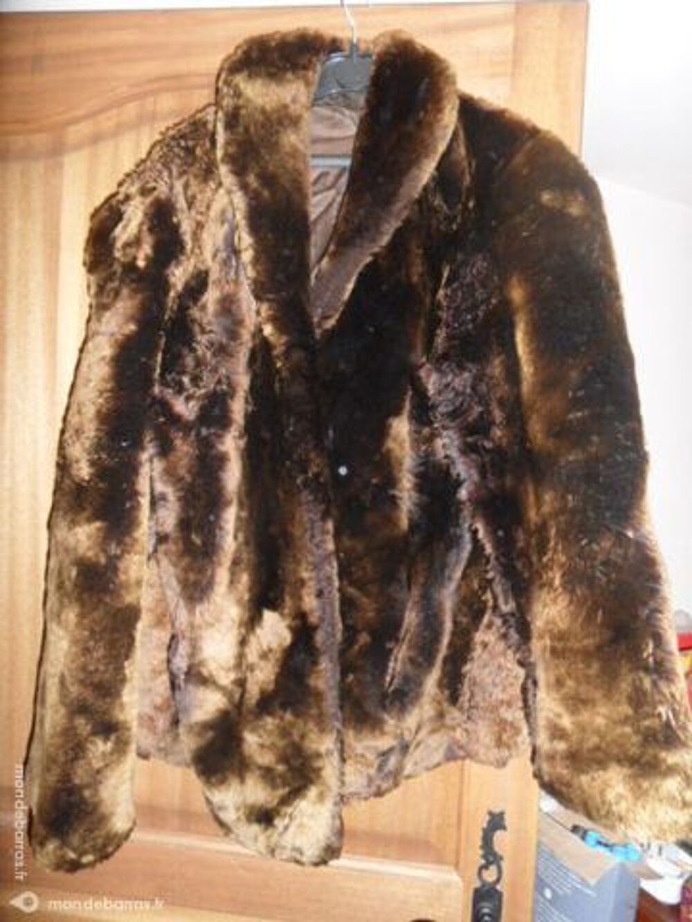 veste en vraie fourrure Vêtements