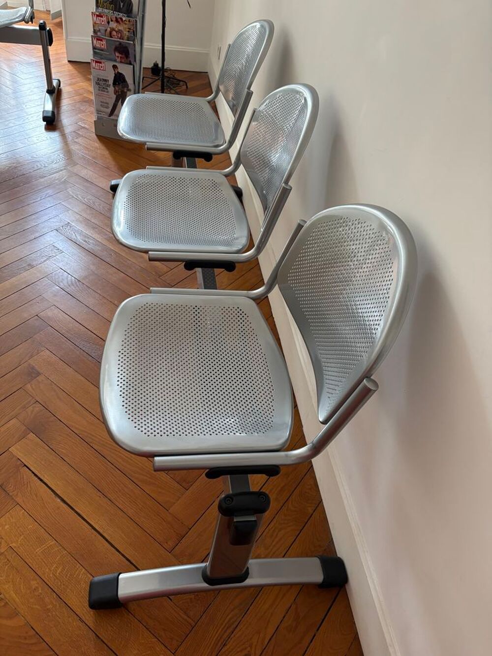 Lot 2 ensembles 3 chaises salle attente Meubles