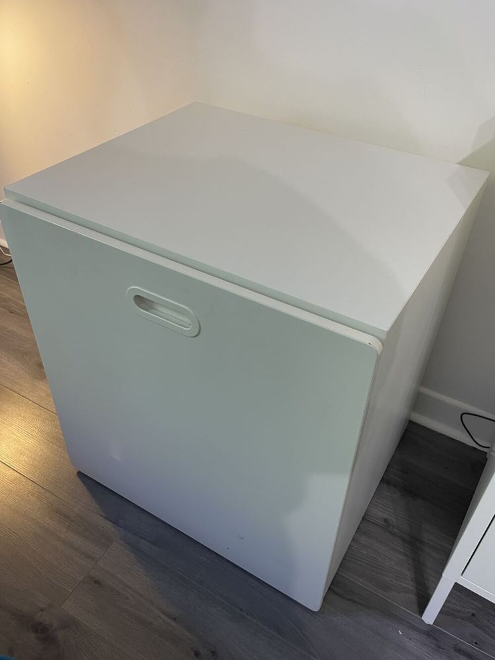 Meuble de rangement &agrave; jouets blanc Mobilier enfants