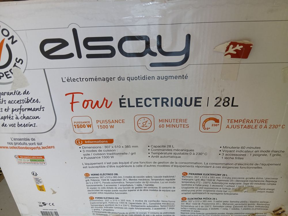 Petit four electrique Electroménager