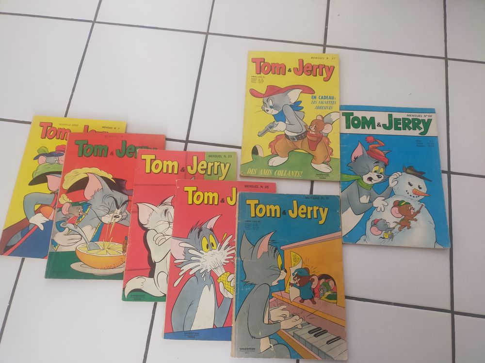 Collection bd Tom et Jerry Livres et BD