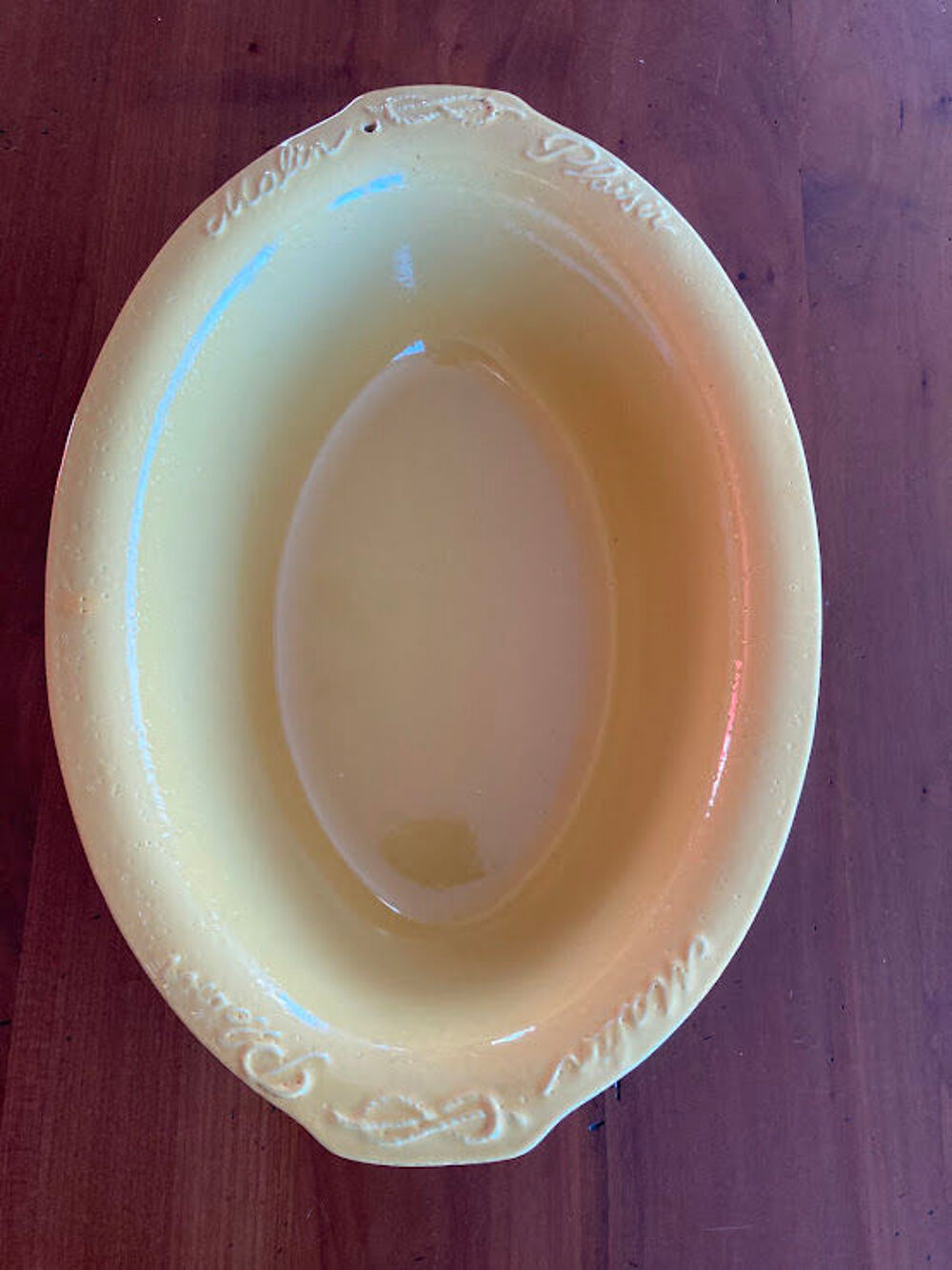 Lot de 4 Plats &agrave; gratin en terre, Onno et Malin Plaisir Décoration