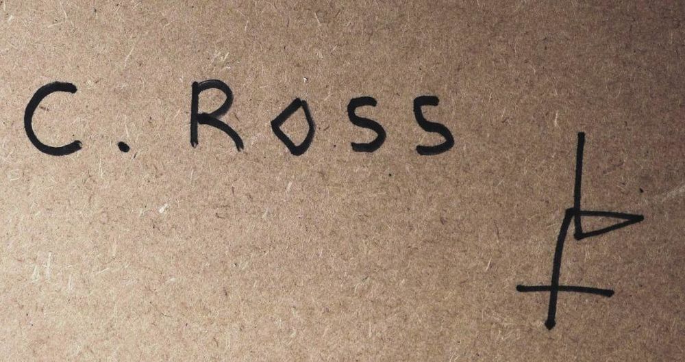 C ROSSS TABLEAU ABTRAIT GD FORMAT Décoration
