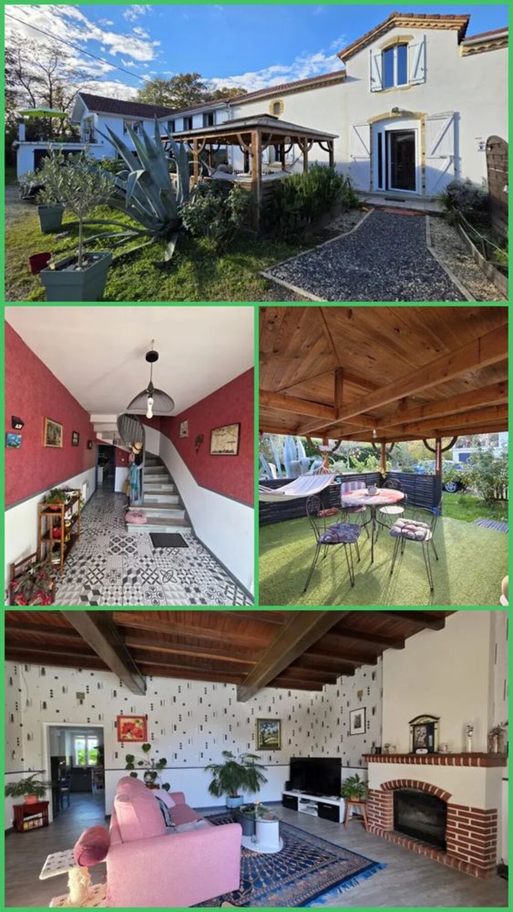 Vente Maison Propriété pour famille et ou investissement financier Barbachen