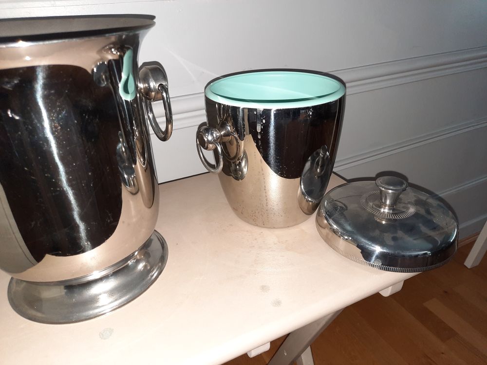 Seaux &agrave; champagne et &agrave; gla&ccedil;ons Décoration