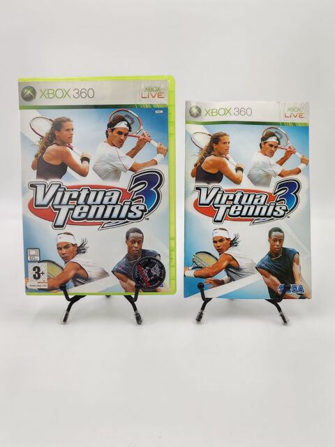 Jeu Xbox 360 Virtua Tennis 3 en boite, complet 3 Vulbens (74)