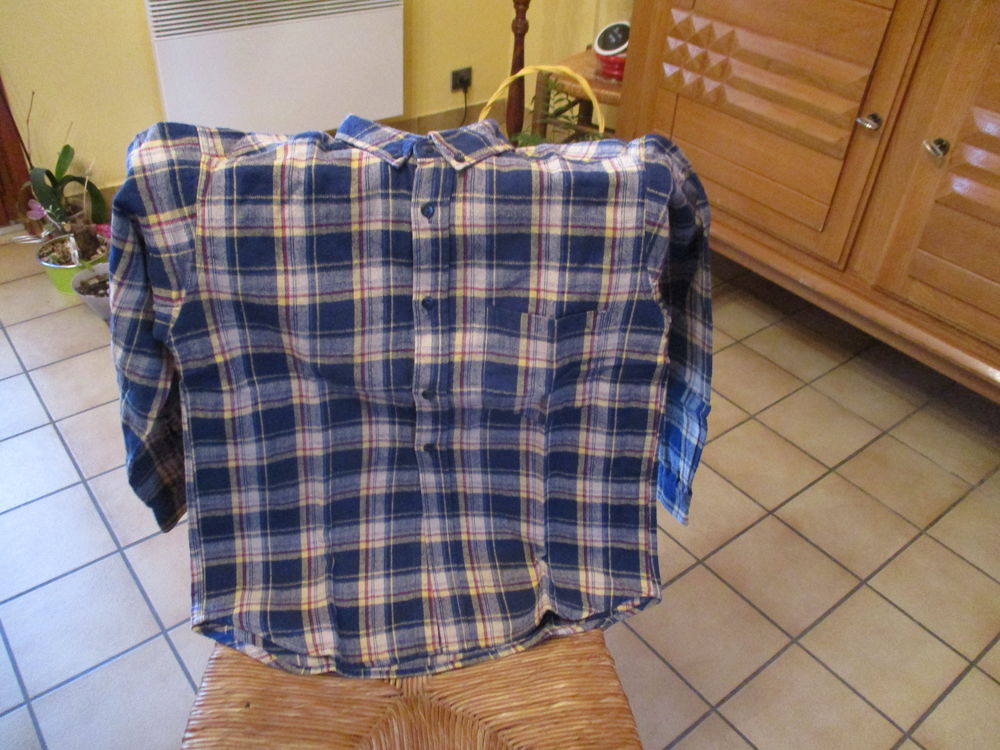 Chemise gar&ccedil;on molletonn&eacute;e coloris &eacute;cossaise Vtements enfants