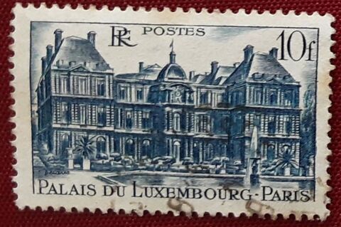TIMBRES à collection PARIS palais du LUXEMBOURG 10f oblitéré 1 Pontoise (95)