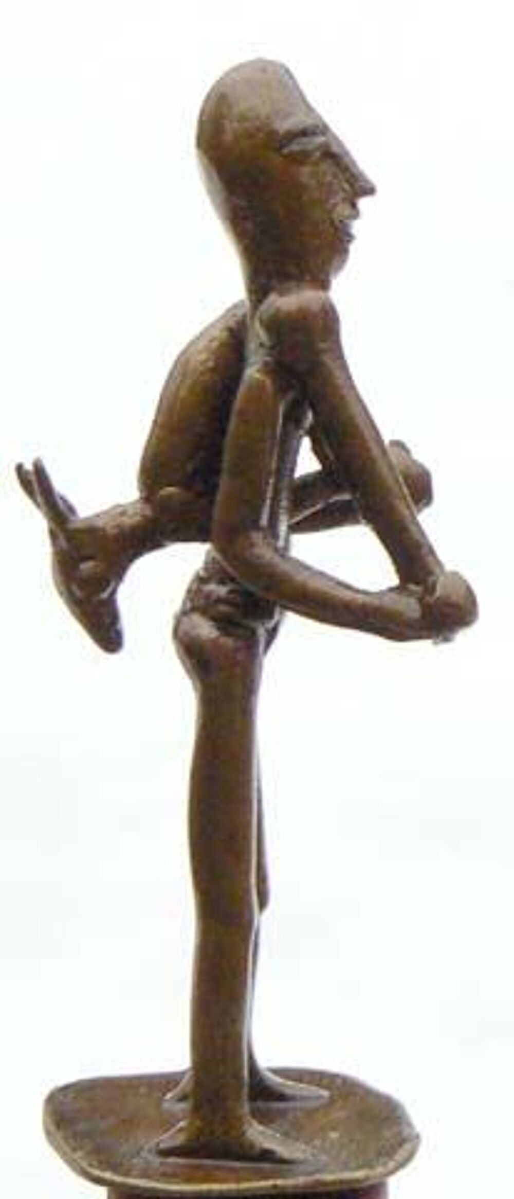 Bronzes et "poids &agrave; peser l'or" C&ocirc;te d'Ivoire Décoration