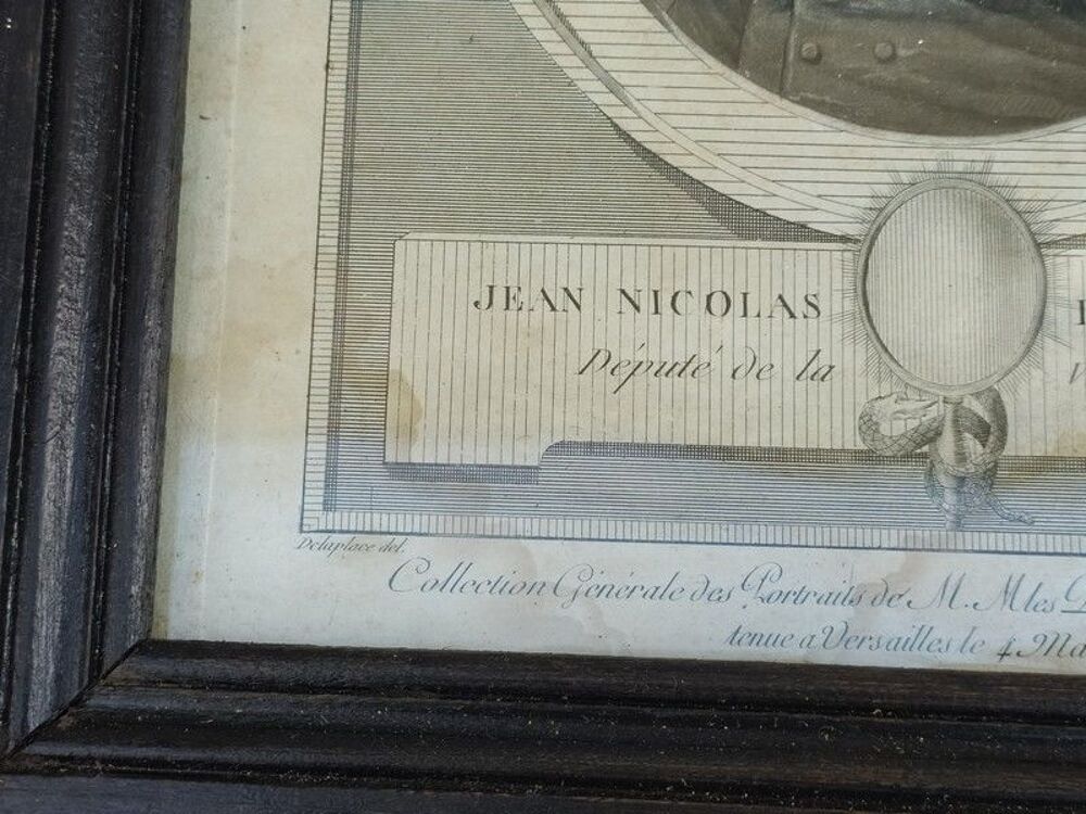 Gravures XVIIIe D&eacute;put&eacute;s D&eacute;meunier et Maury Prieur de Lions 