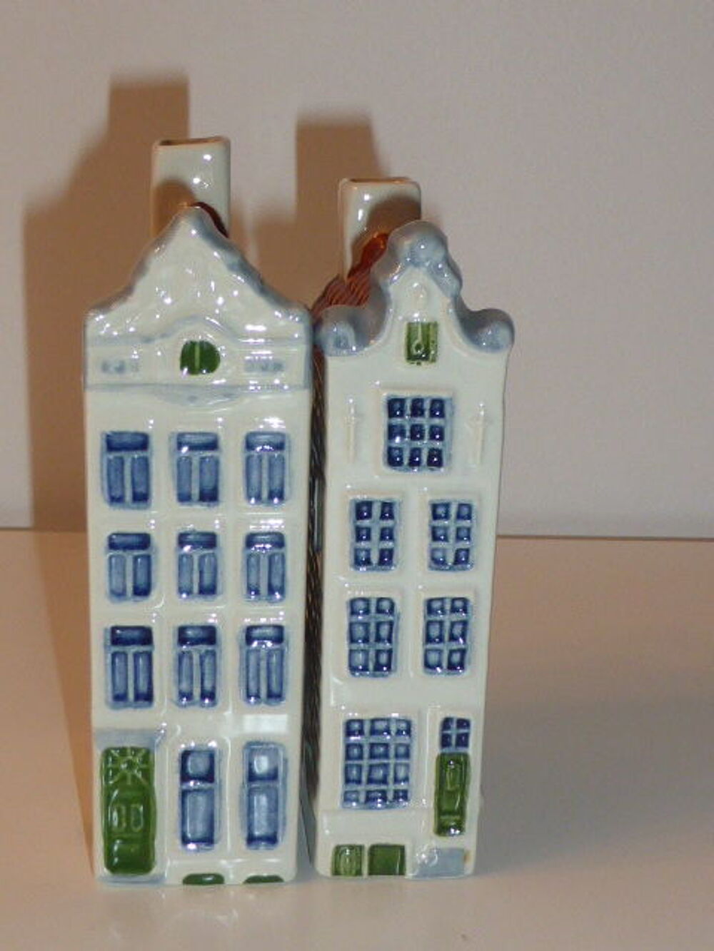 Lot de 2 maisons de canal d'Amsterdam Royal Goedewaagen Poly 