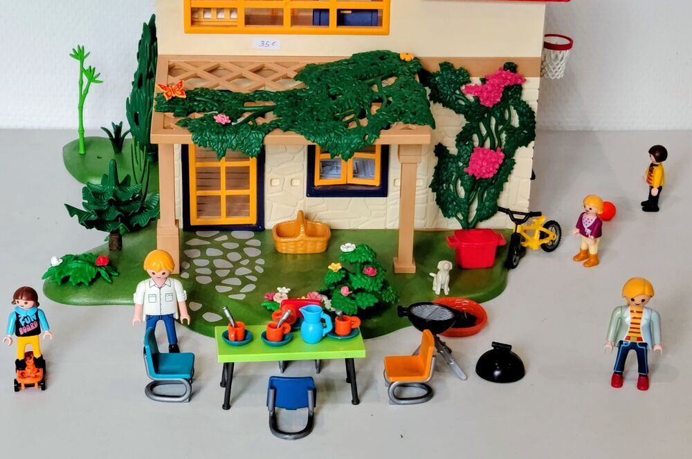 Playmobil Maison de vacances avec terrasse et accessoires 