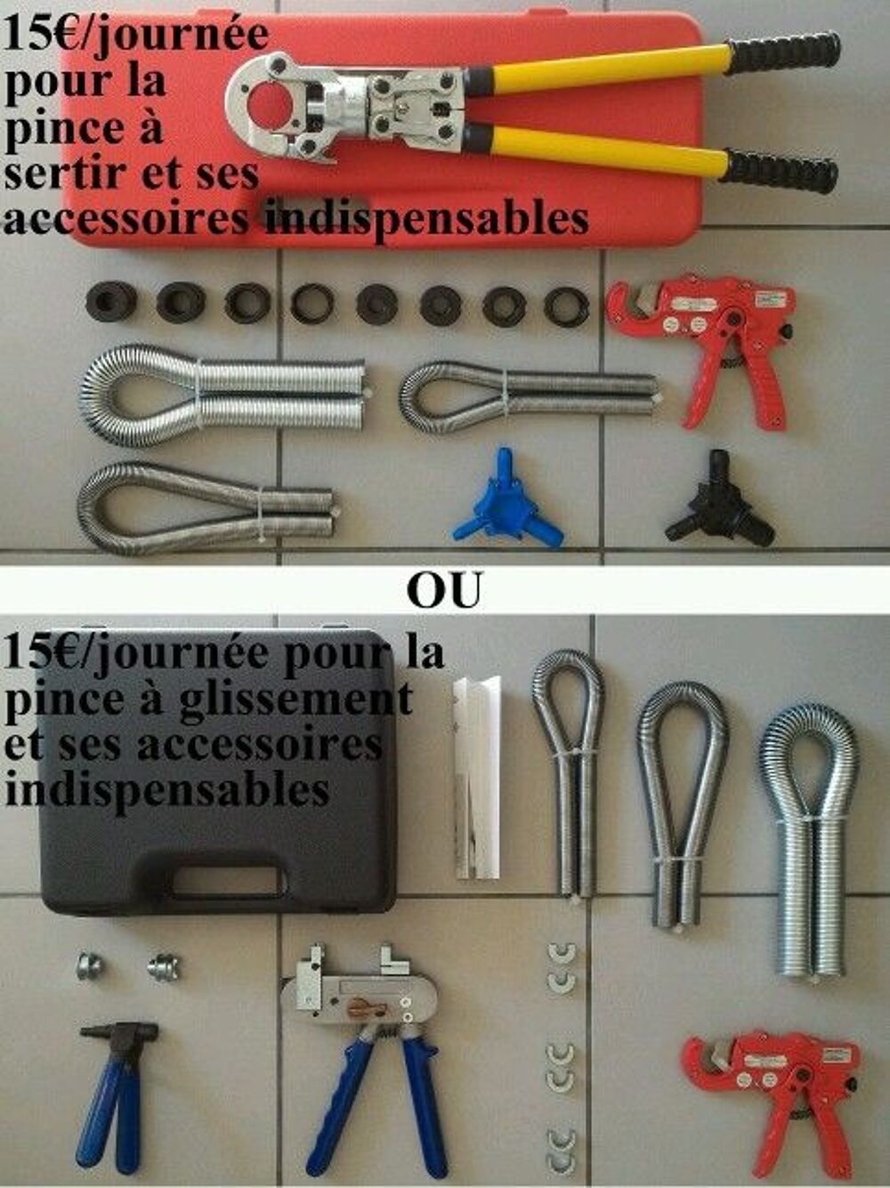 pince &agrave; sertir ou pince &agrave; glissement Pro Per Multicouche Bricolage