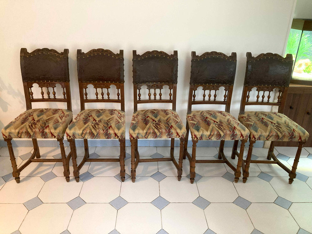 5 x Chaises HENRI 2 Meubles