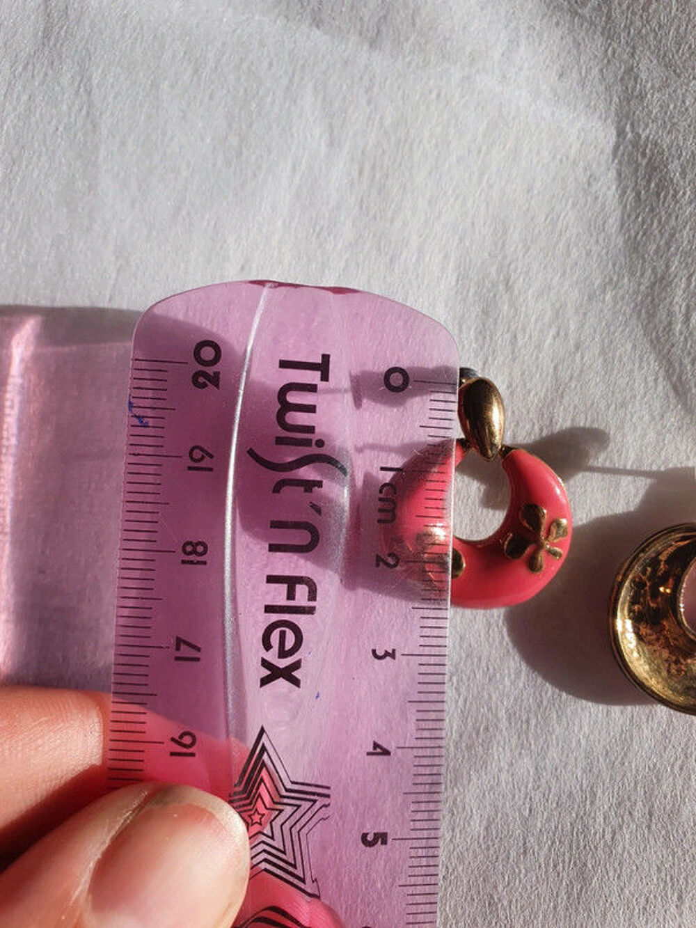 boucles d'oreille rose Bijoux et montres