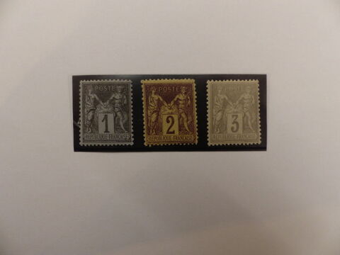 TIMBRE  SAGE  83 - 85 - 87 -  NEUFS  **  COTE  38 € 5 Le Havre (76)