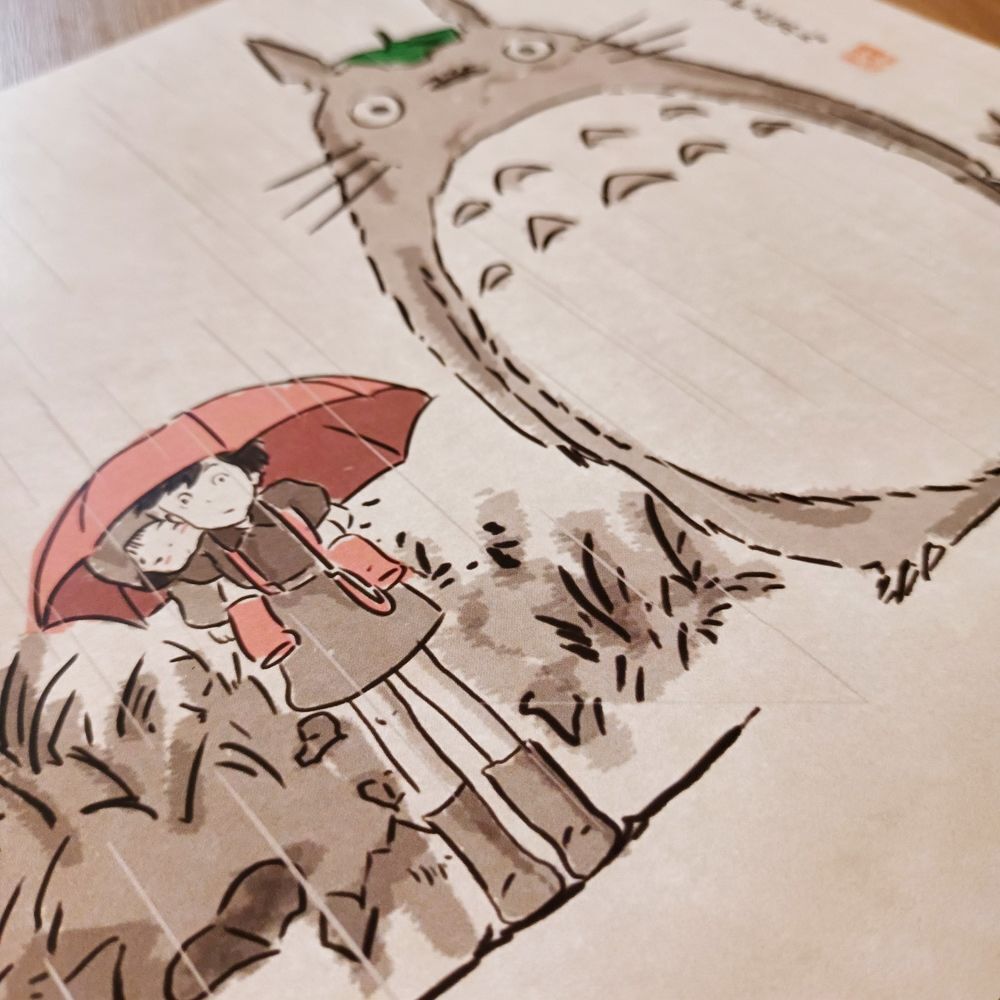 Affiche poster Studio Ghibli TOTORO Décoration