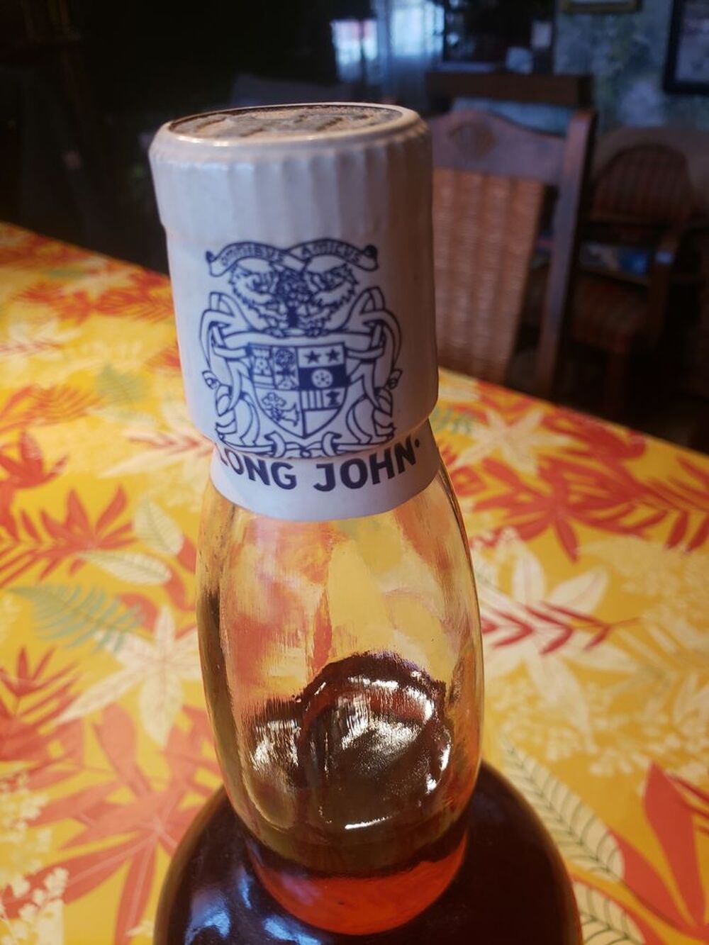 Bouteille de whisky de collection 