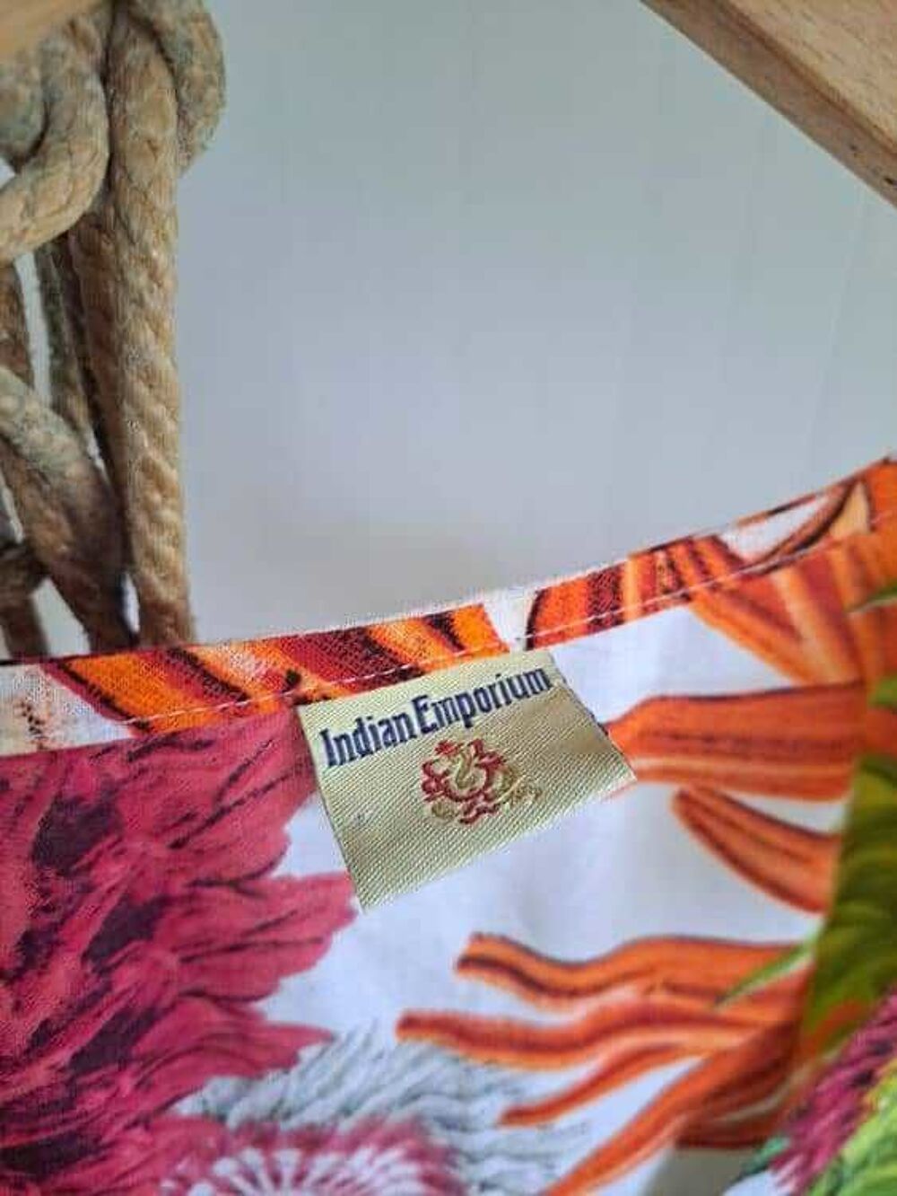 Robe tunique vintage INDIA emporium taille XL 42/44 