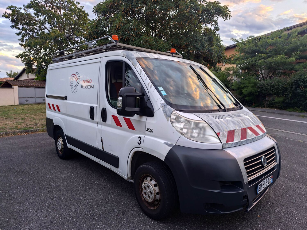 Ducato DUCATO SEMI VITRE 3.3 C H2 2.2 MULTIJET PACK CD CLIM 2009 occasion 31140 Launaguet