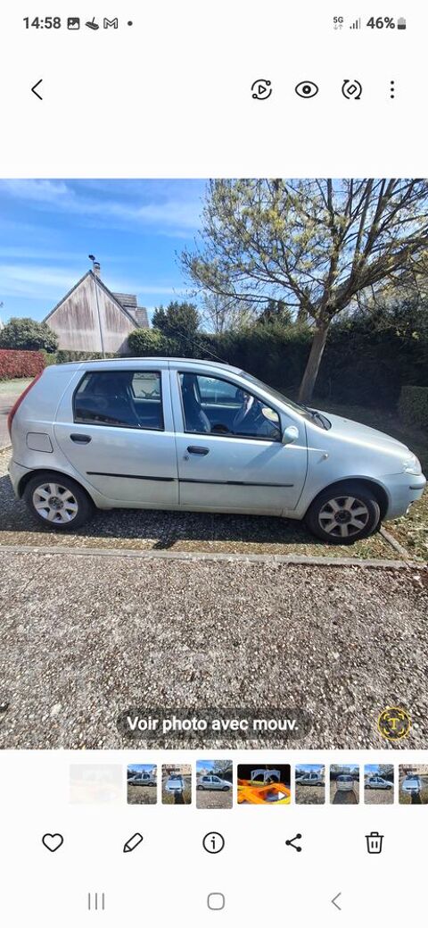 Fiat Punto PUNTO 1.3 MULTIJET 16V - 70 ACTIVE 2003 occasion Louviers 27400