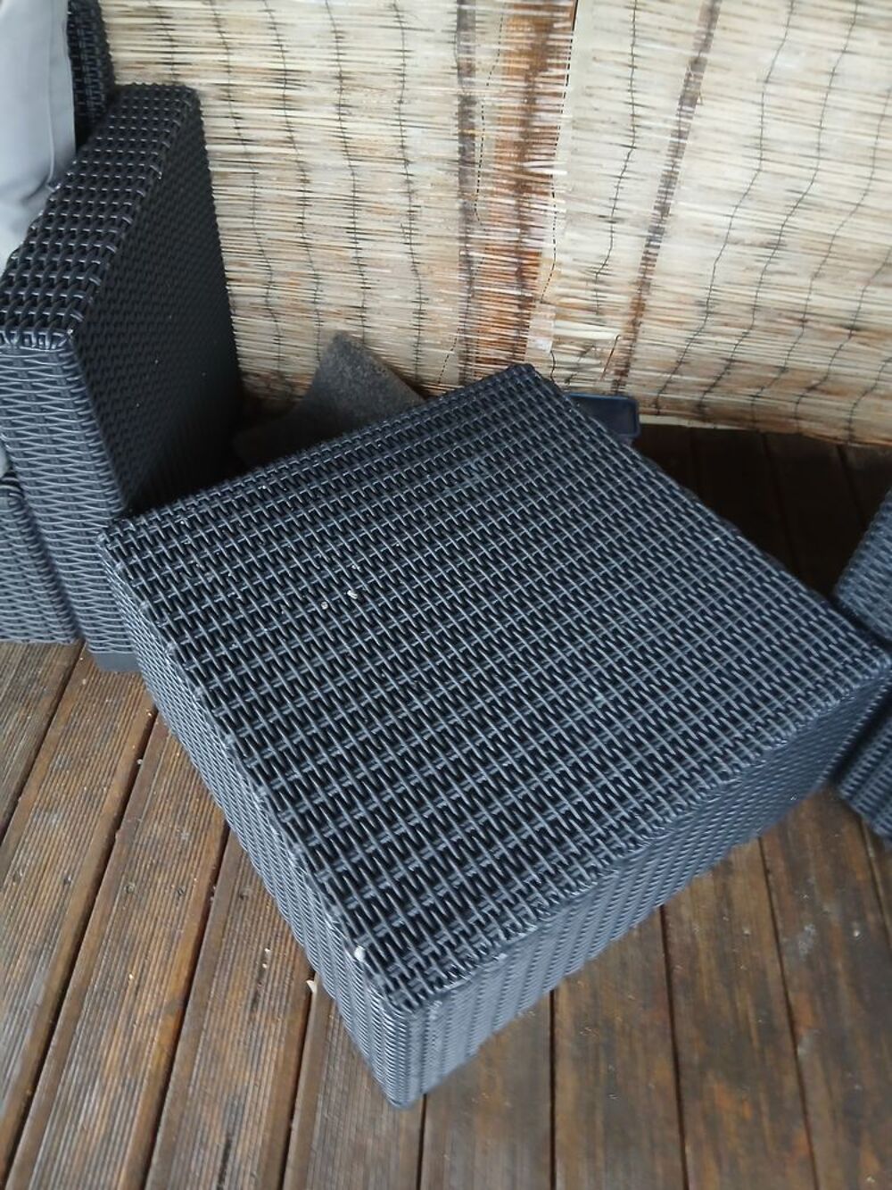 , salon de jardin 2 fauteuils 1 table basse 1 transat Meubles