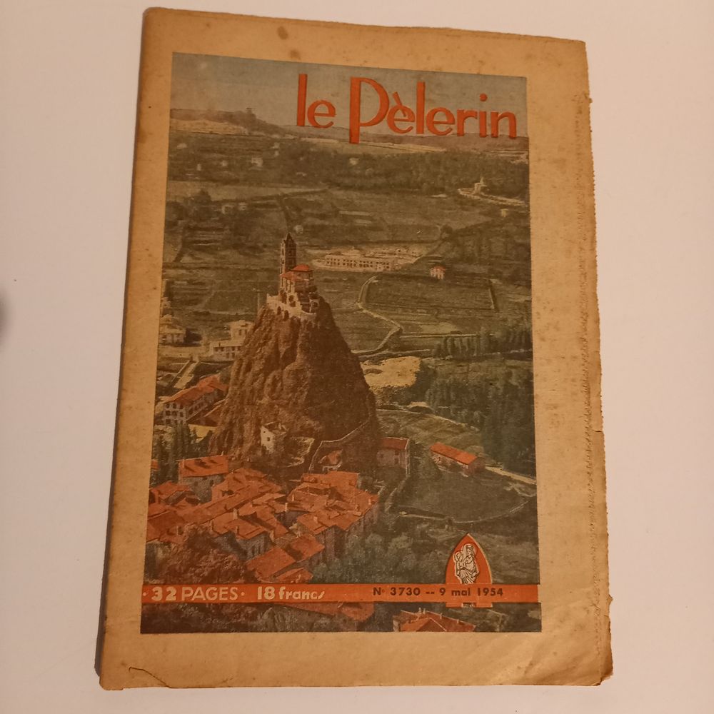 Le p&egrave;lerin, N&deg; 3730, du 9 mai 1954, 32 pages 