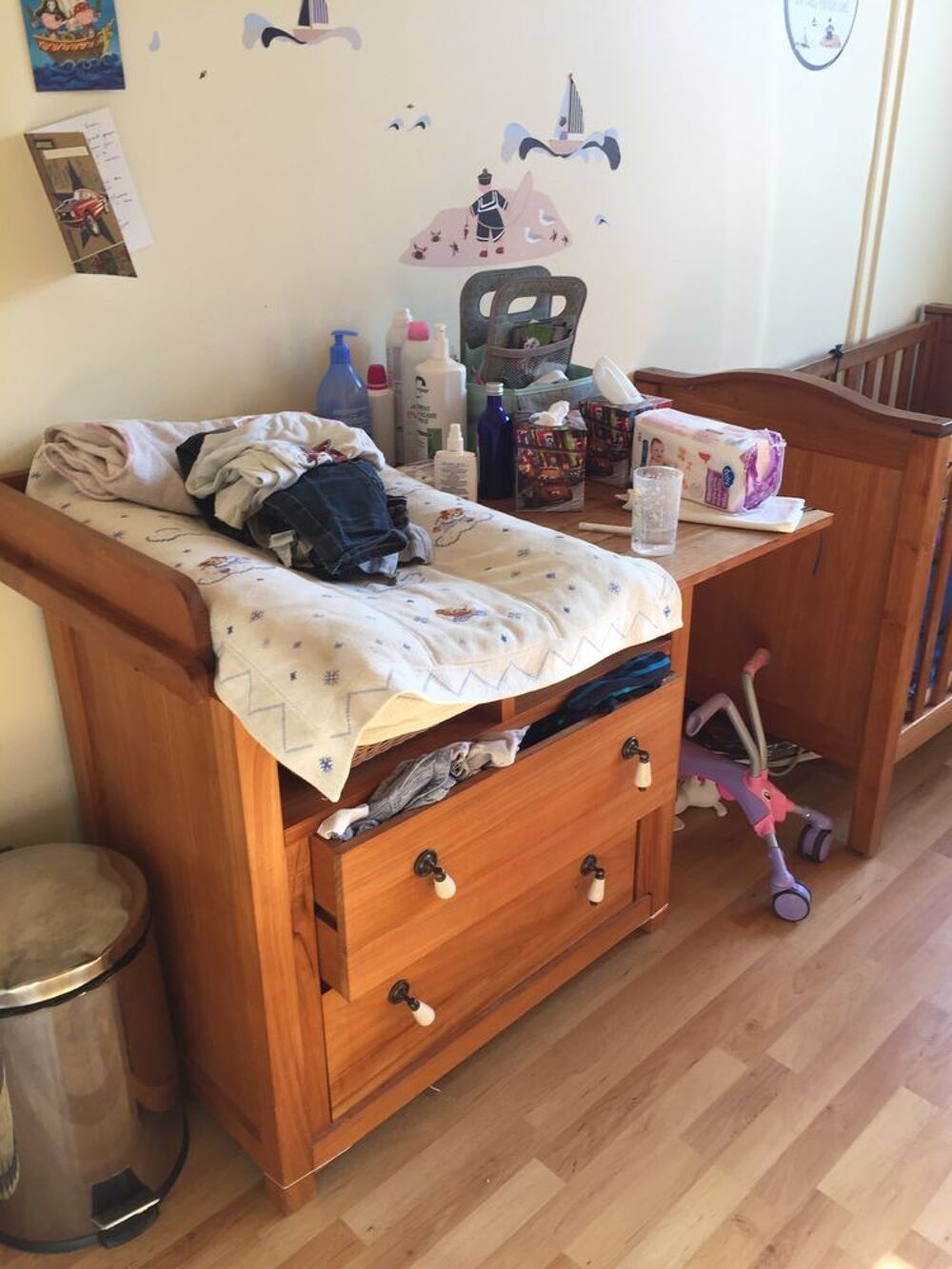 je vends chambre de la naissance &agrave; 3 ans Mobilier enfants