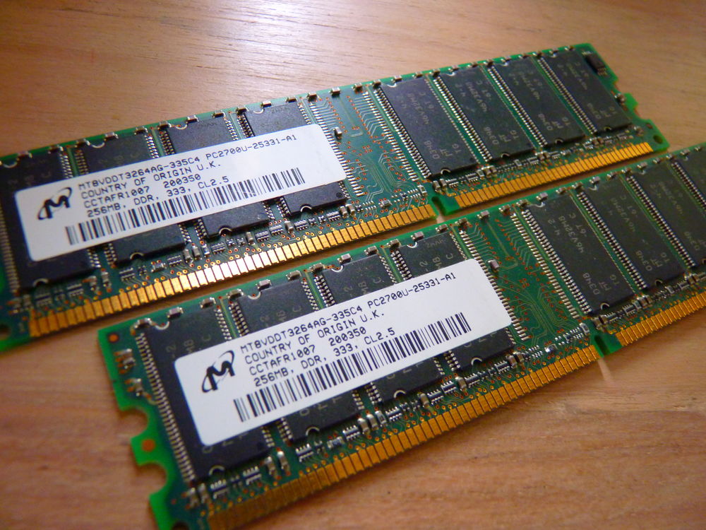Memoire RAM PC informatique 256 MB Matriel informatique