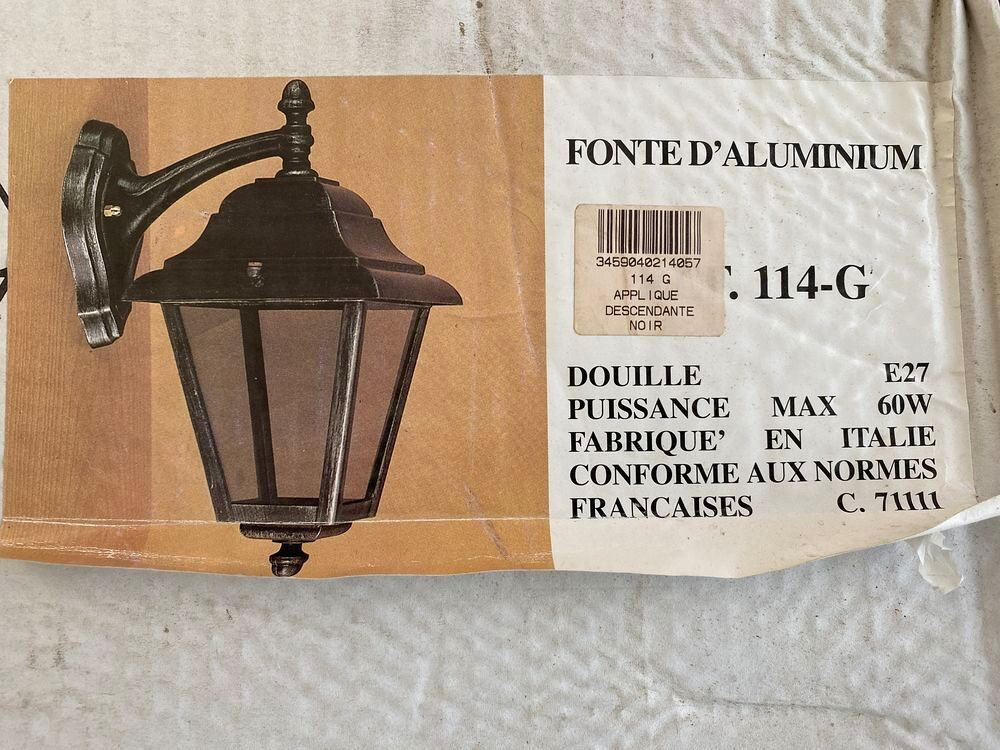Lanterne ext&eacute;rieure Décoration