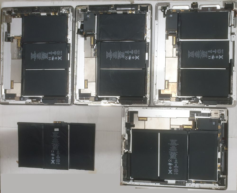 Lot tablettes pour pi&egrave;ces 5 Téléphones et tablettes