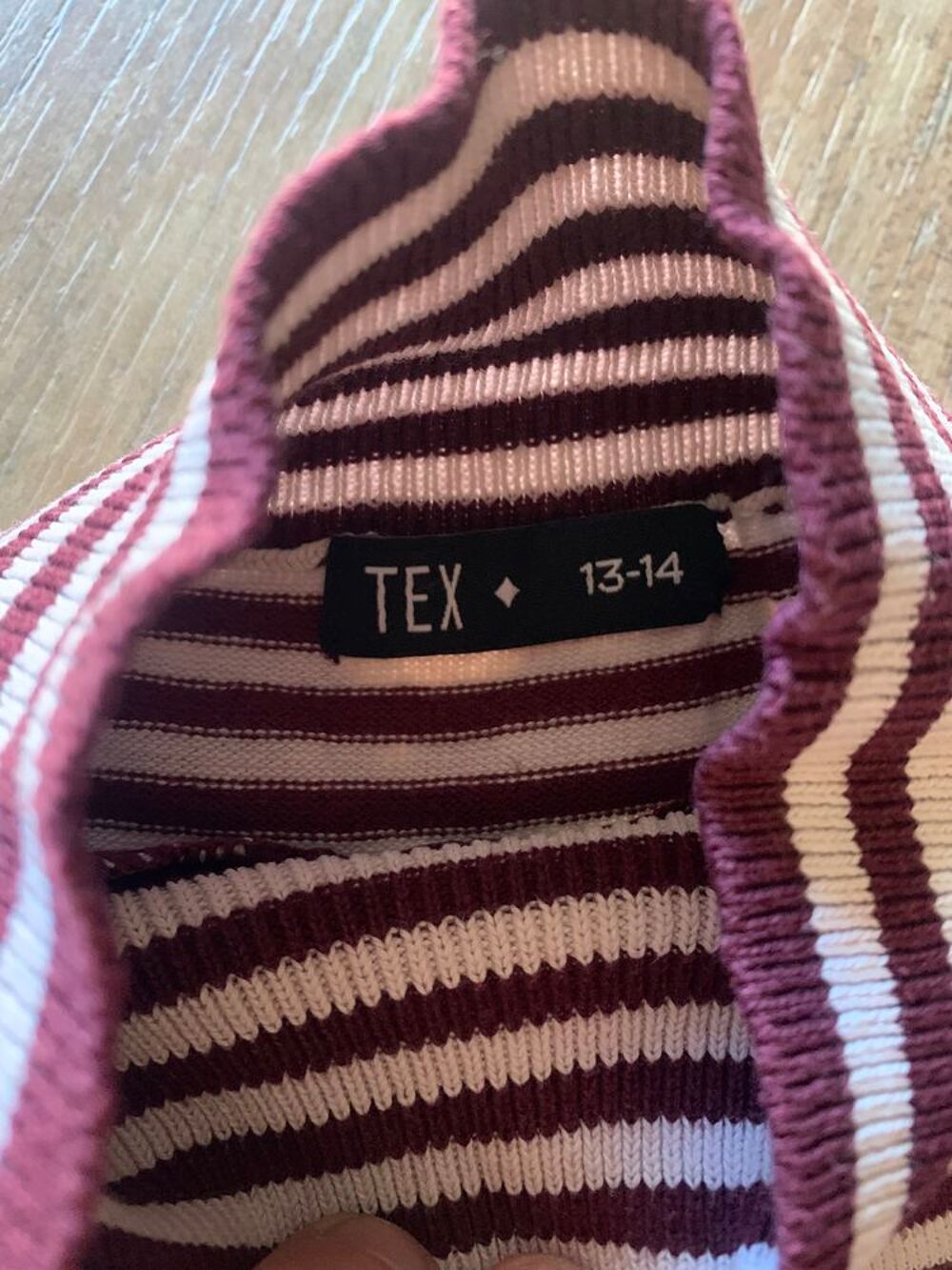 Sweat col roul&eacute; enfant fille " Tex " Vêtements enfants