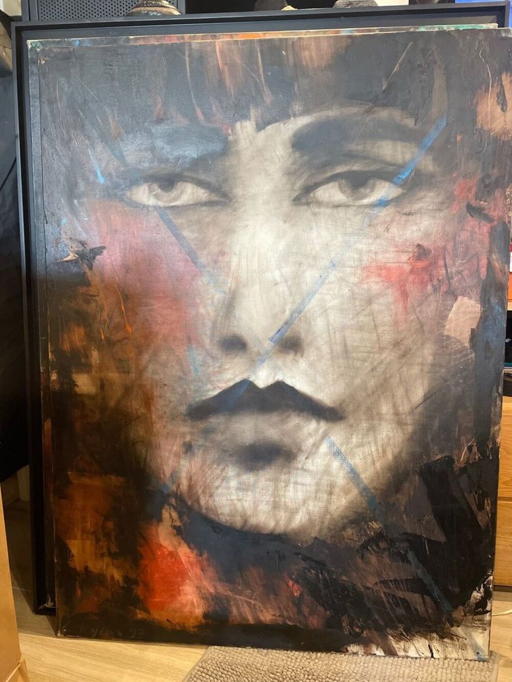 Tableau Les Trois Visages de Ar&egrave;s ANTOYAN Décoration