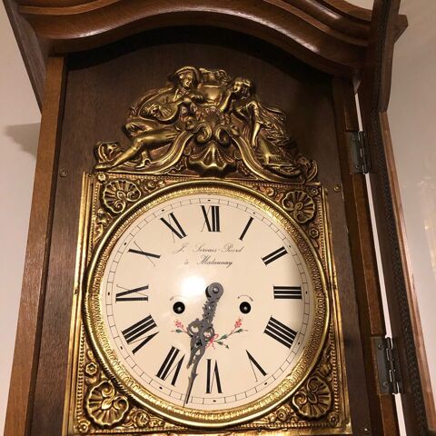 jolie comtoise en �tat de marche, en ch�ne. 0 Jouy-le-Moutier (95)