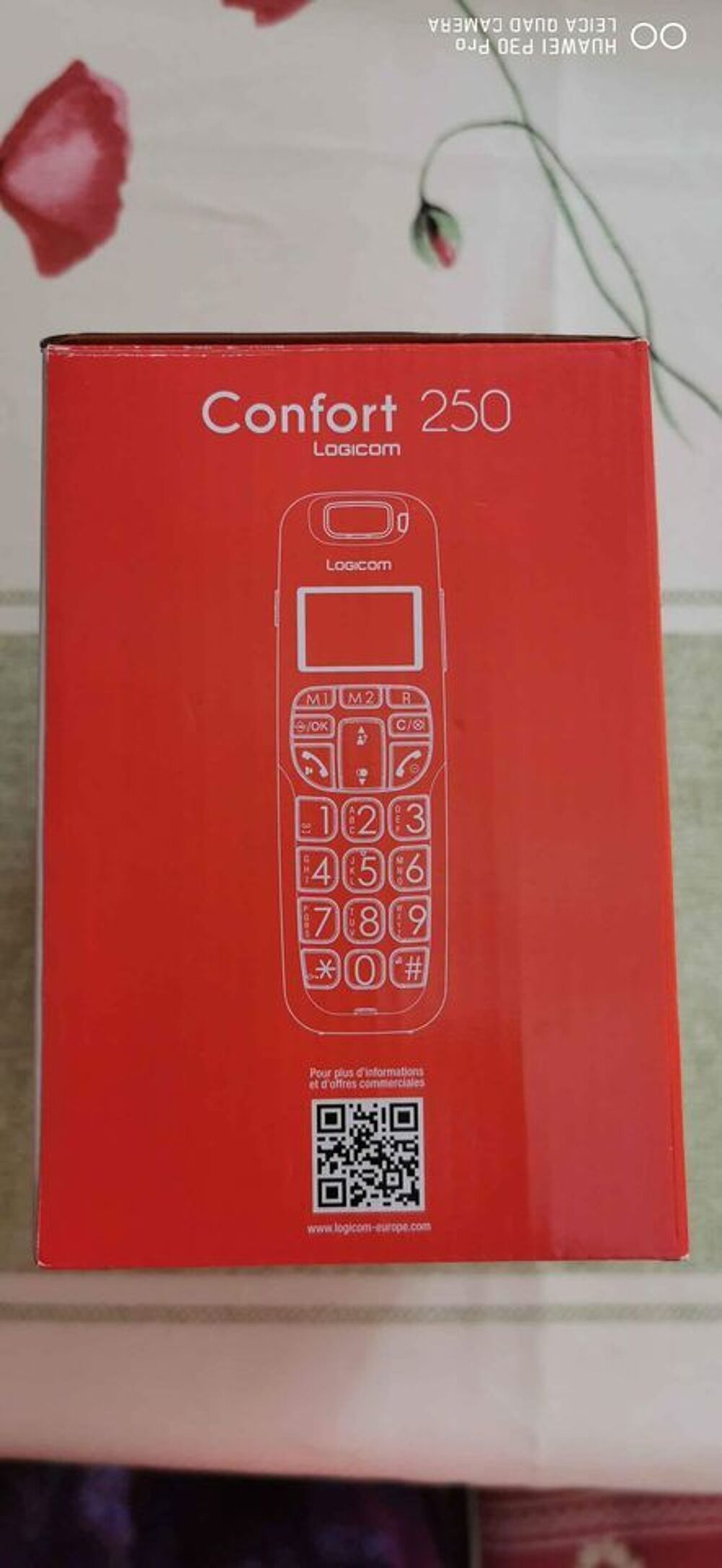 t&eacute;l&eacute;phone sans fil LEGICOM confort 250 jamais servi Téléphones et tablettes